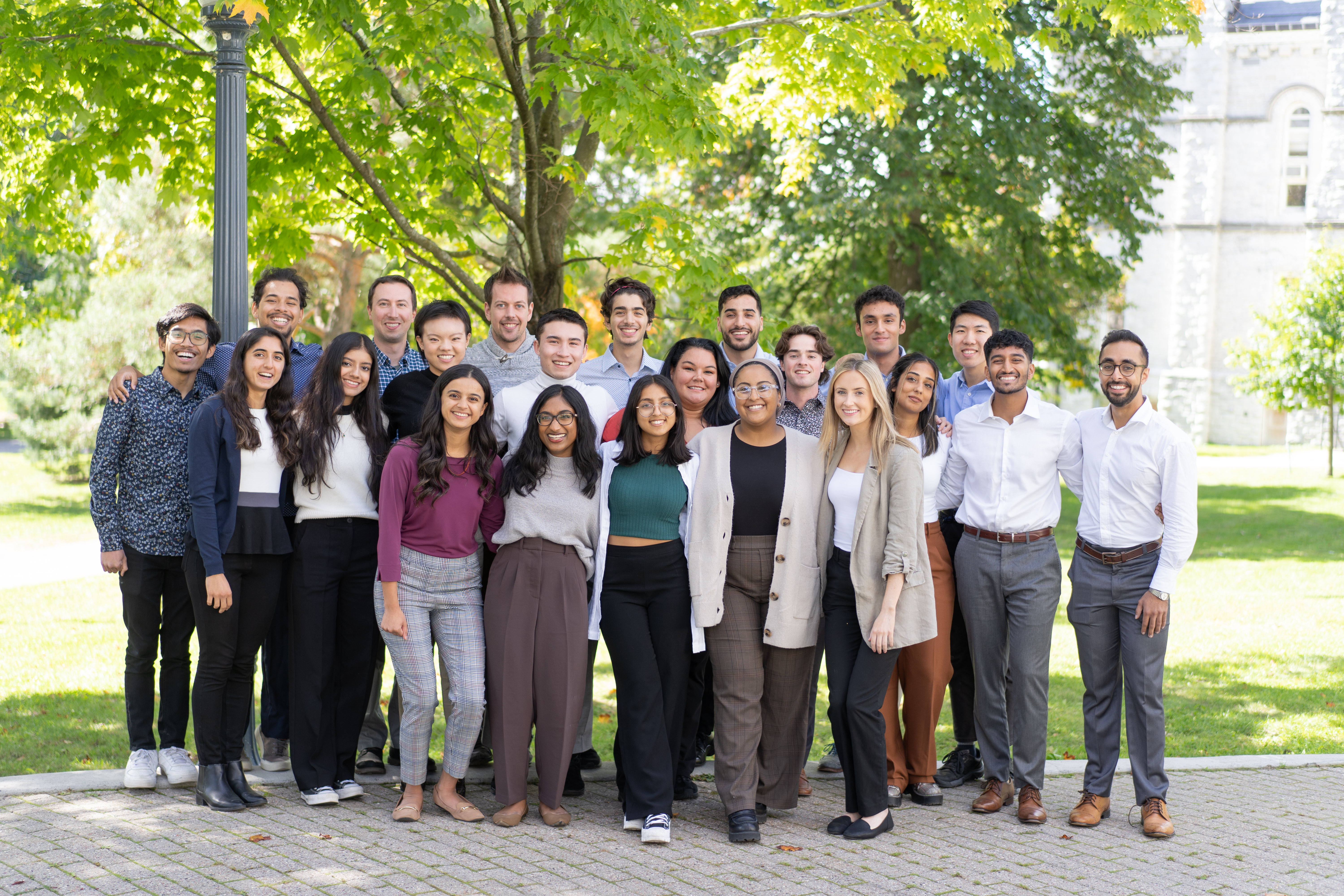 The Aesculapian Society (AS) class council group photo
